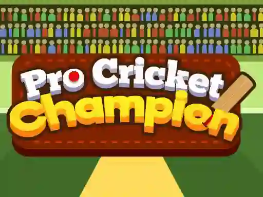 Mchezo Pro Cricket Champion online