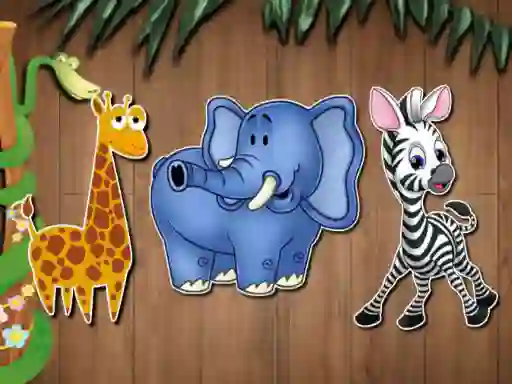 Mchezo Animal Shapes online