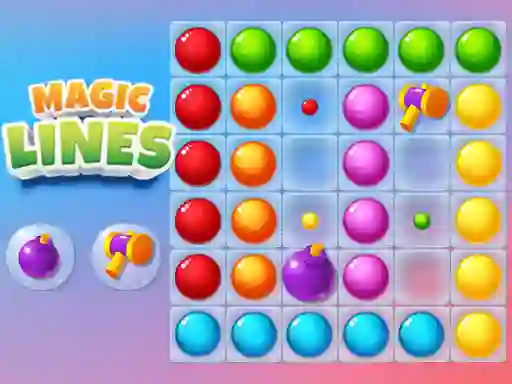 Mchezo Magic Lines online
