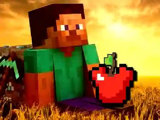 Mchezo Mineblox Apple Shooter online