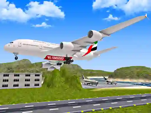 Mchezo Airplane Fly 3d Flight Plane online