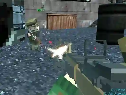 Mchezo Pixel Gungame Arena Prison Multiplayer online