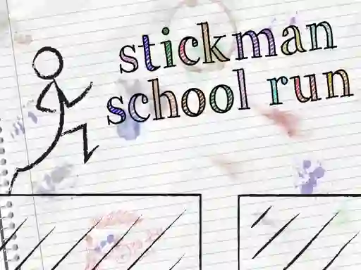Mchezo Stickman School Run online