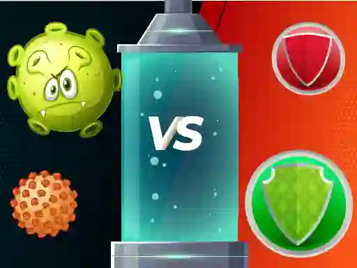 Mchezo Virus Fight online