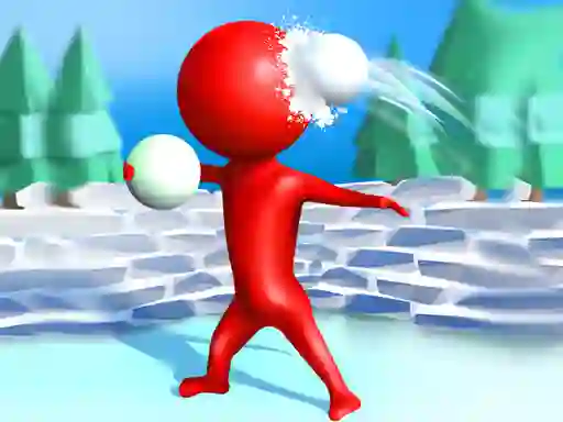 Mchezo StickMan Snow Fight online