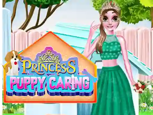 Mchezo Princess Puppy Caring online