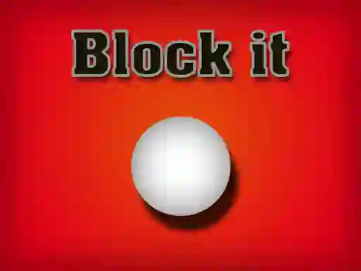 Mchezo Block It online