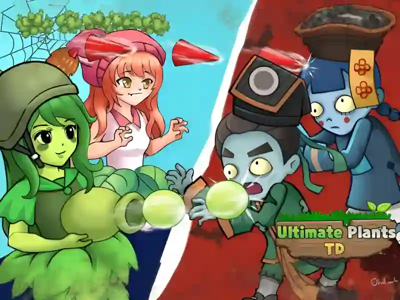 Mchezo Ultimate Plants TD online