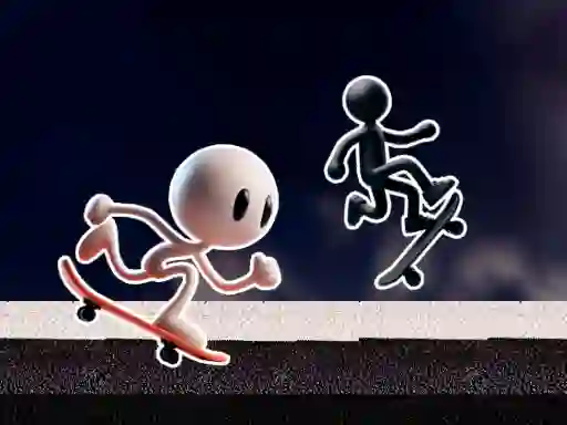 Mchezo Black and White Stickman online