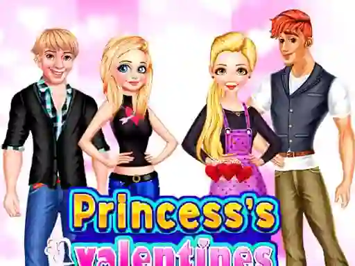 Mchezo Princess Valentines Day Party online