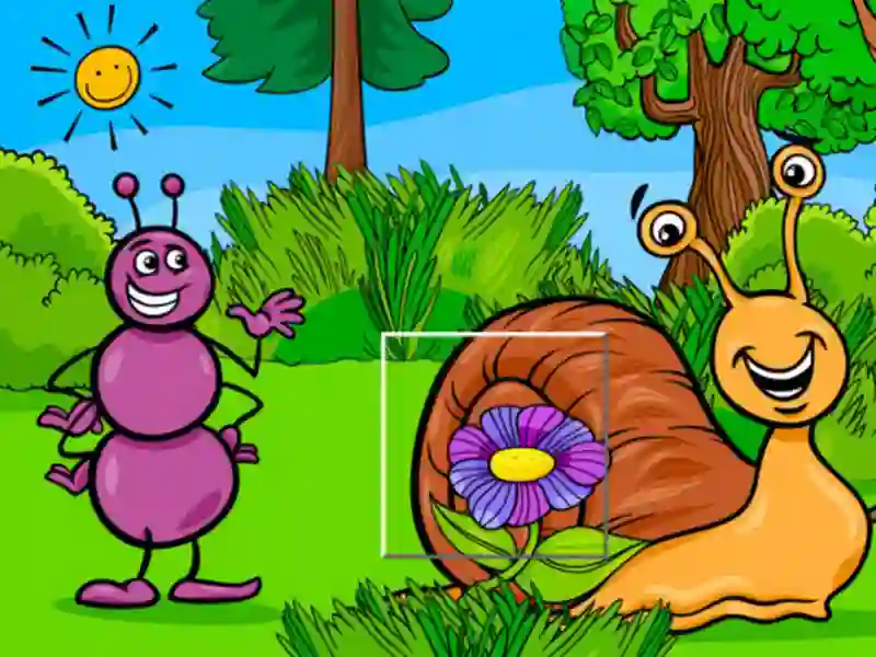 Mchezo Insect Pic Puzzles online