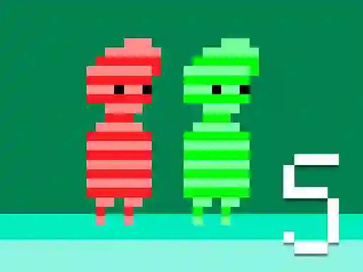 Mchezo Red And Green 5 online