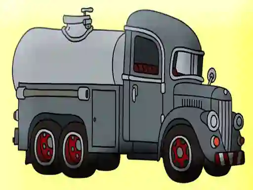 Mchezo Tank Trucks Coloring online