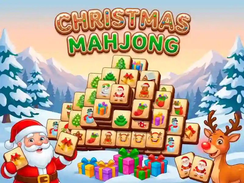 Mchezo Christmas Mahjong online