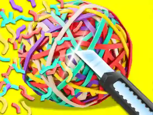 Mchezo Rubber Band Cutting online
