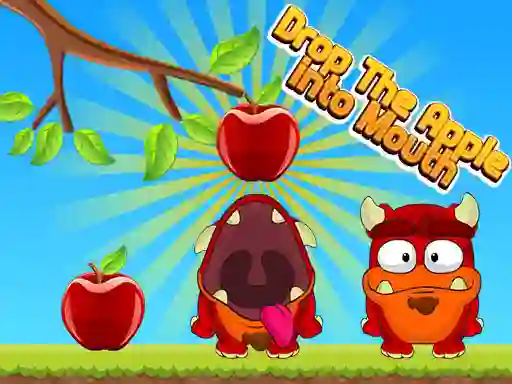 Mchezo Drop The Apple Into Mouth online