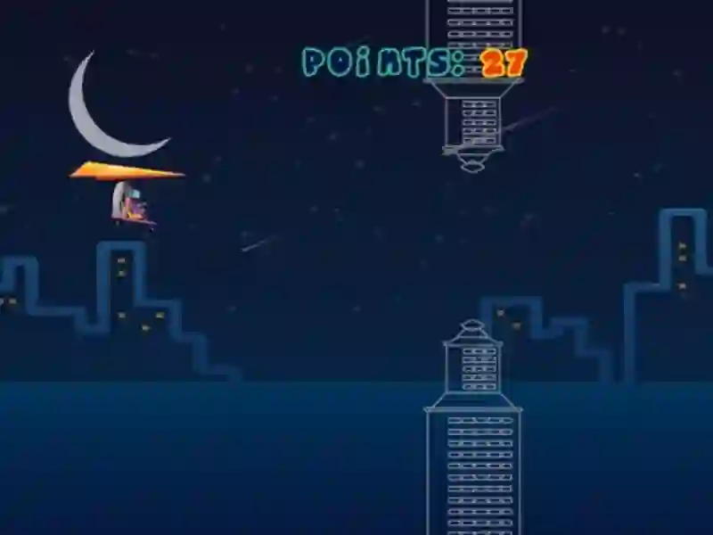 Mchezo Midnight Sky Runner online