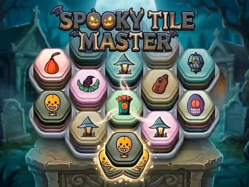 Mchezo Spooky Tile Master online