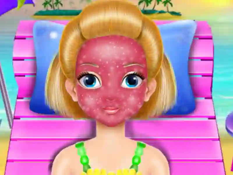 Mchezo A Beach Day Spa Care online