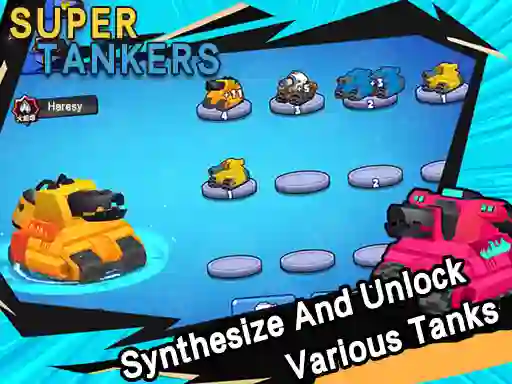 Mchezo Super Tankers online