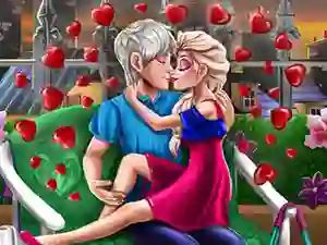 Mchezo Ice Queen Romantic Date online