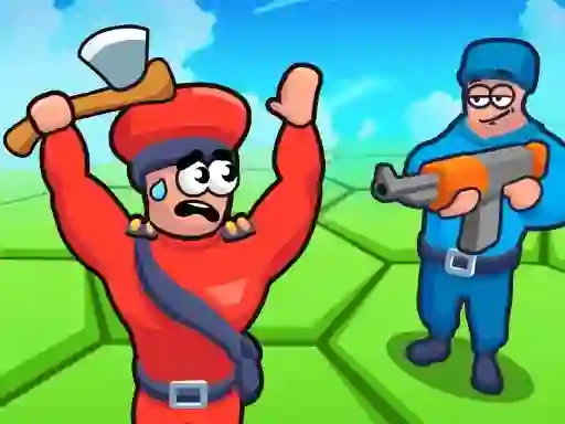 Mchezo Tile Hex World: Red vs Blue online