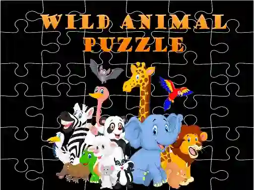 Mchezo Wild Animals Puzzle online