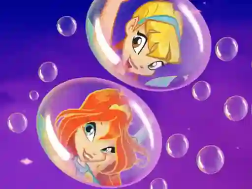 Mchezo Draw Winx Bubble Path online