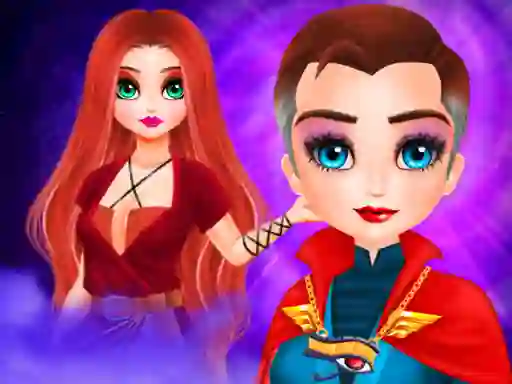 Mchezo Lady Strange and Ruby Witch online