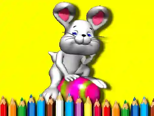 Mchezo Back To School: Easter Coloring Book online
