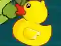 Mchezo Crocodile love duck online