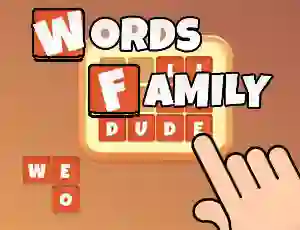 Mchezo Words Family online