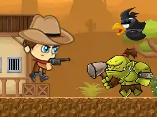 Mchezo Super Cowboy Running online