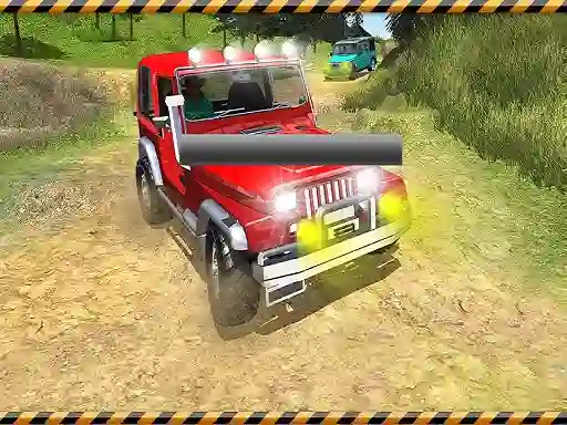 Mchezo Jeep Stunt Driving online