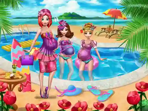 Mchezo Moms Summer Break online