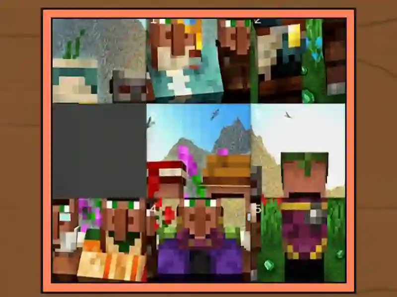 Mchezo Puzzle Minecraft online