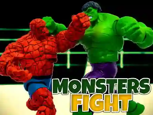 Mchezo Monsters Fight online