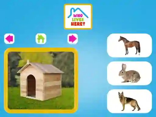 Mchezo Who Lives Here online