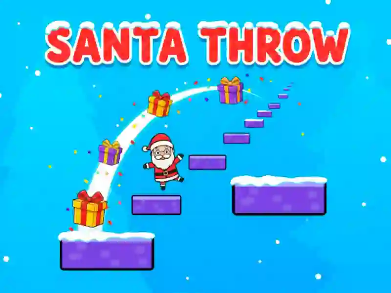 Mchezo Santa Throw online