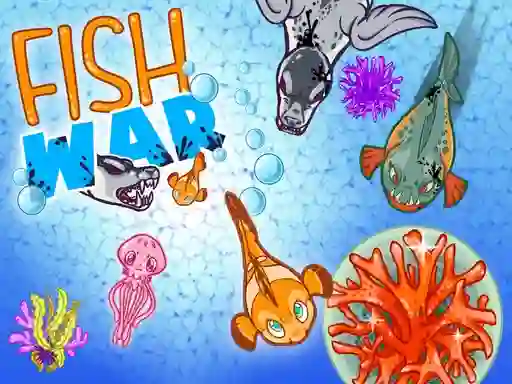Mchezo Fish War online