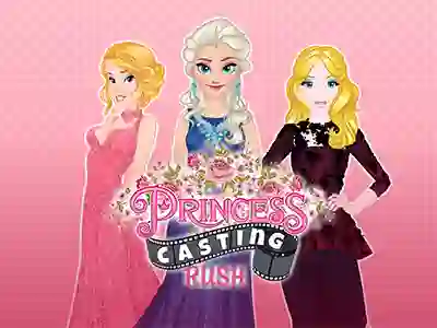 Mchezo Princesses Casting Rush online