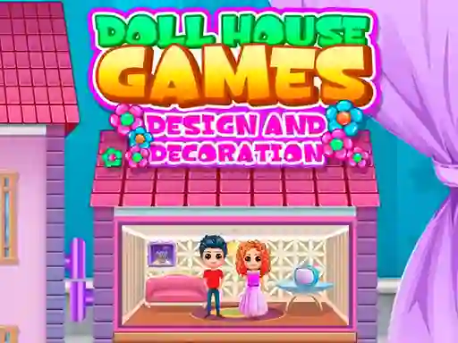 Mchezo Doll House Games Design and Decoration online