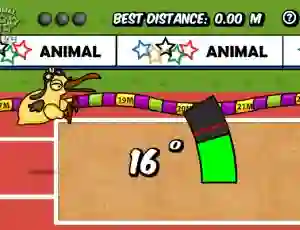 Mchezo Animal Olympics Triple Jump online