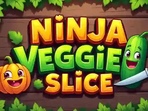 Mchezo Ninja Veggie Slice online