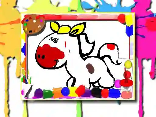 Mchezo Horse Coloring Book online