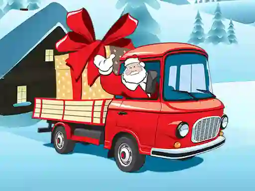 Mchezo Christmas Vehicles Jigsaw online