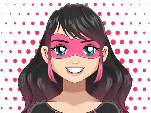 Mchezo Kawaii Superhero Maker online
