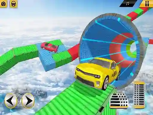 Mchezo Impossible Car Driving 3d: Free Stunt online