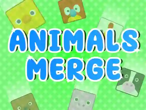 Mchezo Animals Merge online