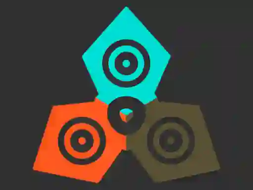 Mchezo Hyper Trigon Party online